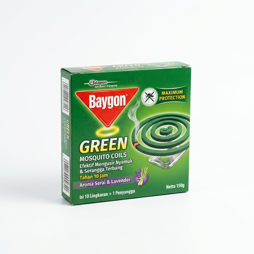 Obat Nyamuk Bakar Baygon Jumbo (Isi 5)